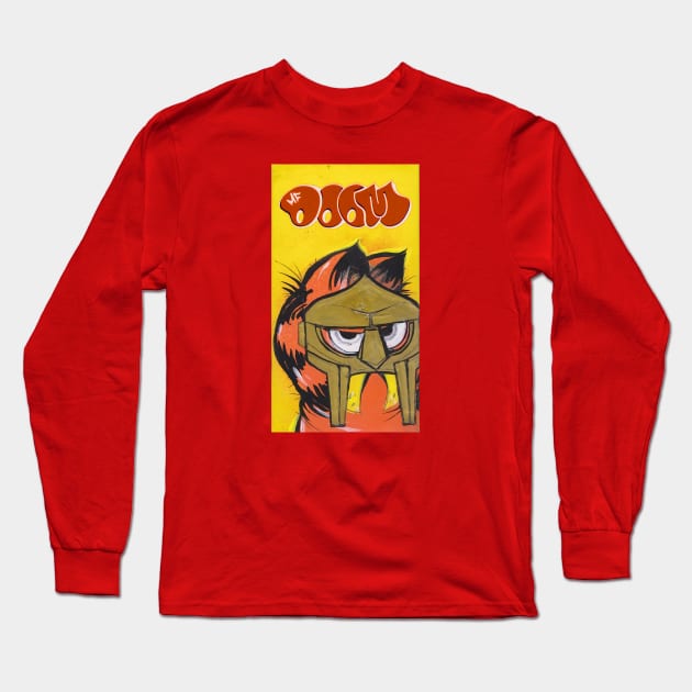 garfield mf Doom fans Long Sleeve T-Shirt by jaranan99